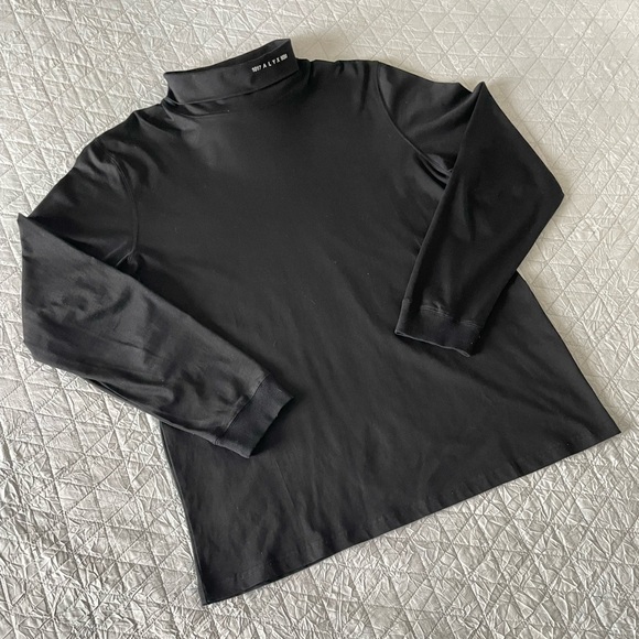 1017 ALYX 9SM Black Turtle Neck – Black (Men’s Large) - Picture 2 of 4